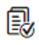 Print forms selected files icon